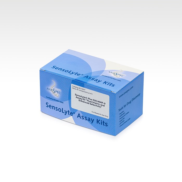 Image of a kit SensoLyte Plus 520 MMP-9 Assay Kit Fluorimetric and Enhanced Selectivity