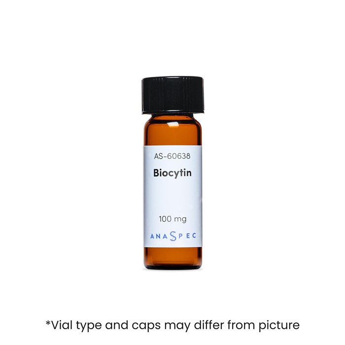 Bottle of Biocytin (Epsilon-Biotinoyl-L-Lysine)