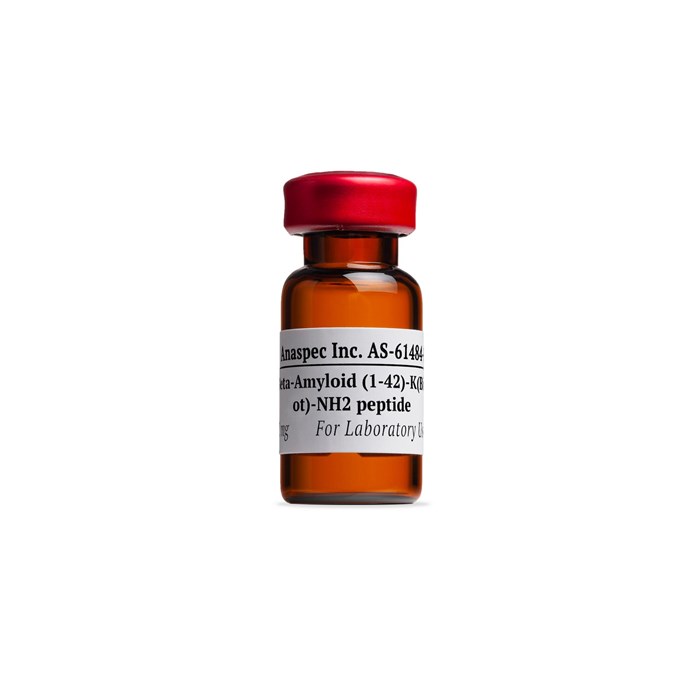Tube of Beta-Amyloid (1-42)-K(Biot)-NH2 peptide