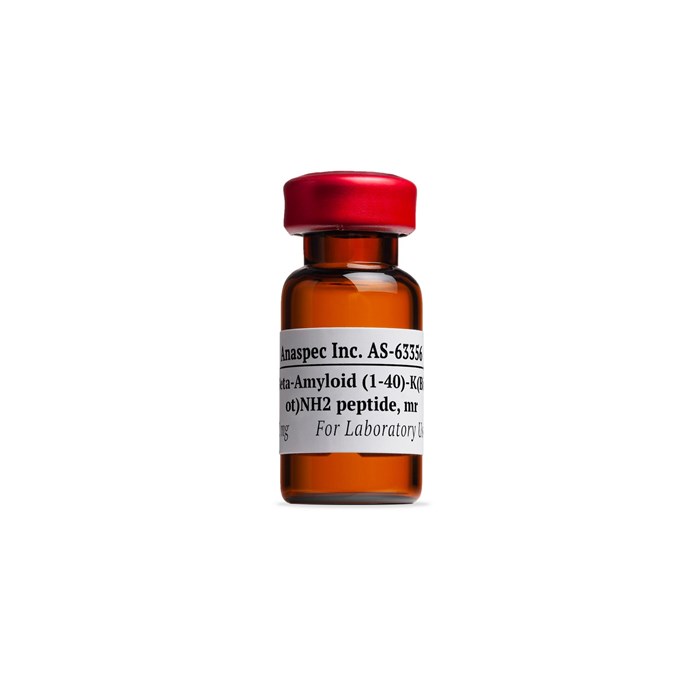 Tube of Beta-Amyloid (1-40)-K(Biot)NH2 peptide, mr