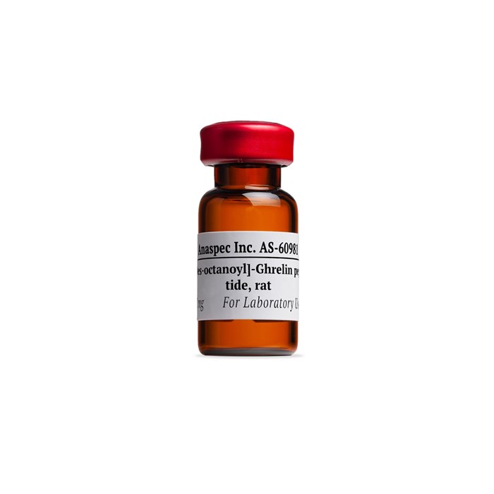 Tube of (Des-octanoyl)-Ghrelin peptide, rat