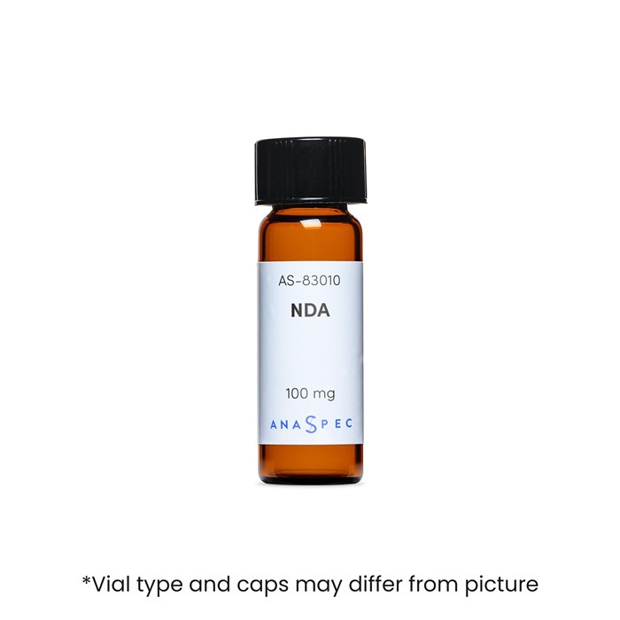 Bottle of NDA (Naphthalene-2,3-dicarboxaldehyde) UltraPure Grade