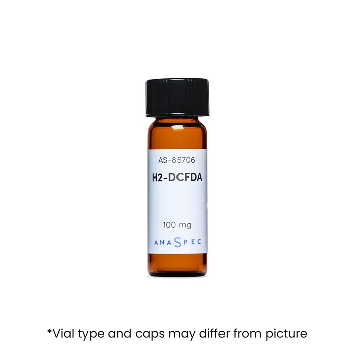 Bottle of H2-DCFDA (2 ,7 -Dichlorodihydrofluorescein diacetate)