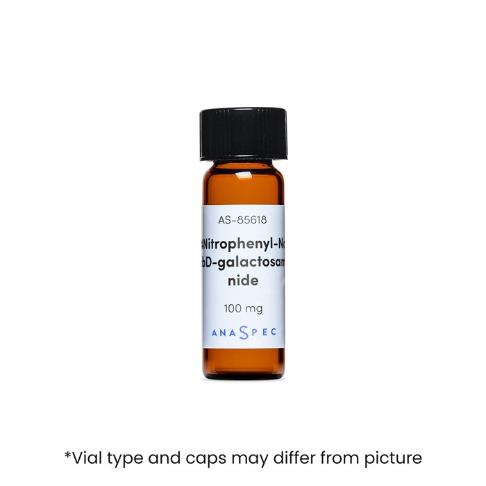 Bottle of 4-Nitrophenyl-N-acetyl-b-D-galactosaminide