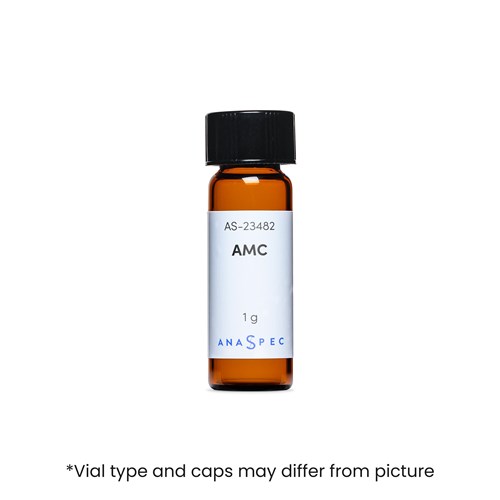 Bottle of AMC (7-Amino-4-methylcoumarin)