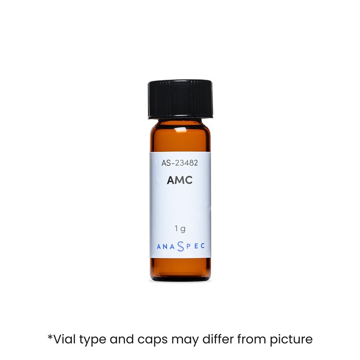 Bottle of AMC (7-Amino-4-methylcoumarin)