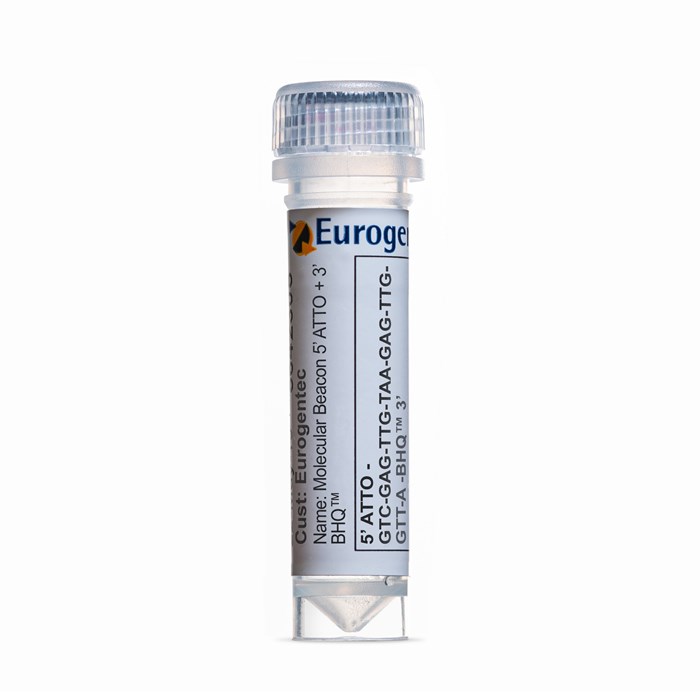 Example of a tube containing a Molecular Beacon 5’ ATTO425 plus 3’ BHQ™